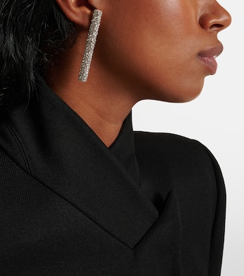 Orecchini T-Bar con cristalli | McQueen