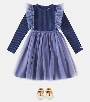 Bilie wool-blend dress | Donsje