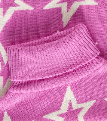 Rollkragenpullover Star Dust aus Wolle | Perfect Moment Kids