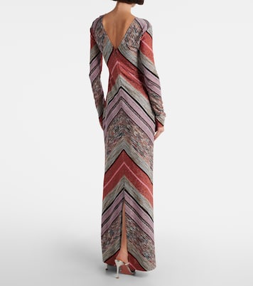 Robe longue en lamé | Missoni