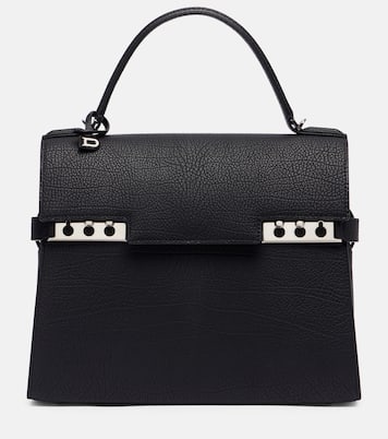 Tempête Medium leather tote bag | Delvaux