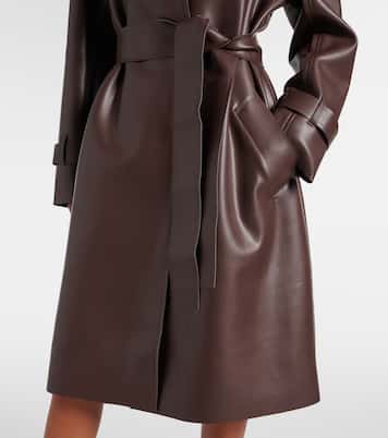 Trench in similpelle | Norma Kamali