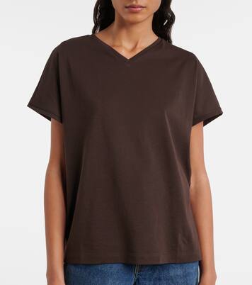 T-shirt Devra in jersey di misto cotone | Khaite