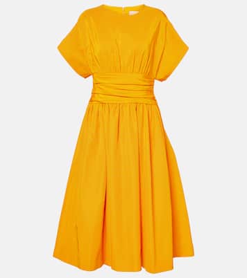 Vestido de cóctel de mezcla de algodón | Carolina Herrera