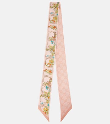 Foulard in twill di seta | Gucci