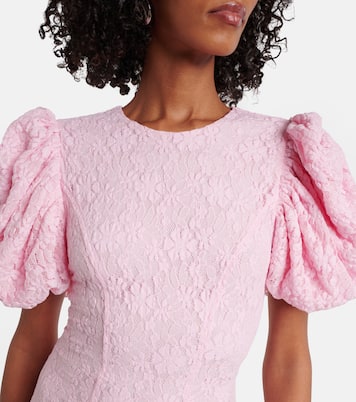 Vestido midi de encaje | Rotate