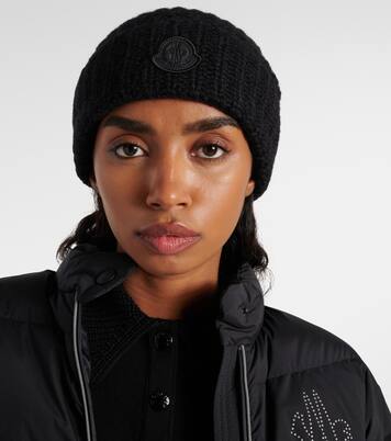 Berretto in misto lana e alpaca con logo | Moncler