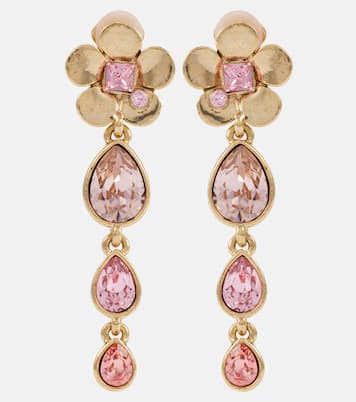 Boucles d’oreilles clip à ornements | Oscar de la Renta