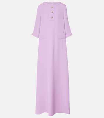Abito lungo in cady di seta | Valentino