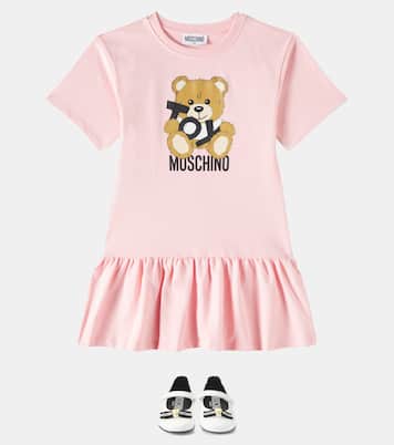 Kleid aus Baumwolle | Moschino Kids