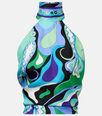 Top Orchidee in seta | Pucci