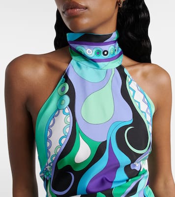 Top Orchidee in seta | Pucci