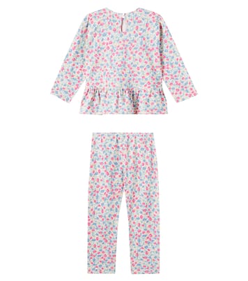 Top e pantaloni in cotone con stampa | Konges Sløjd