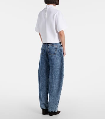 T-Shirt aus Baumwoll-Jersey | Alaïa