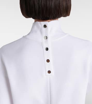 T-Shirt aus Baumwoll-Jersey | Alaïa