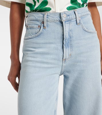 Jeans Ren a gamba larga e vita alta | Agolde