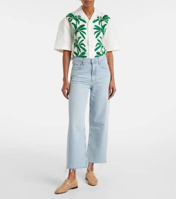 Jeans Ren a gamba larga e vita alta | Agolde