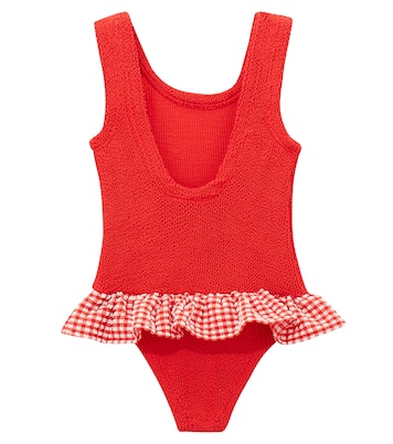Maillot de bain Duo Denise à carreaux | Hunza G Kids