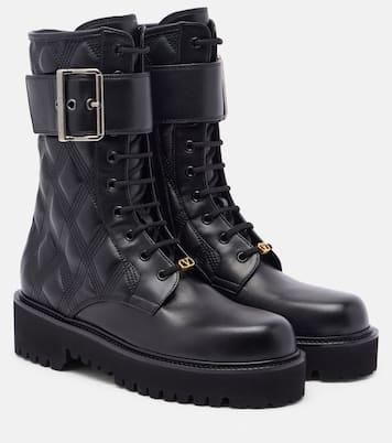 Botas Quiltie 67 de piel | Valentino Garavani