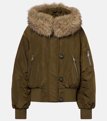 Jeanne faux fur-trimmed ski jacket | Goldbergh