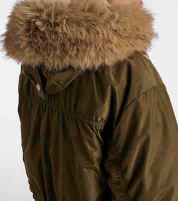 Jeanne faux fur-trimmed ski jacket | Goldbergh