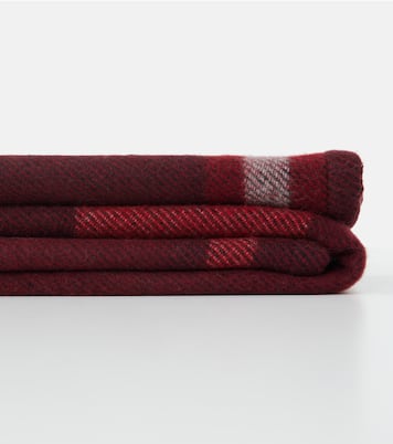 Jacquard wool and cashmere blanket | Gucci