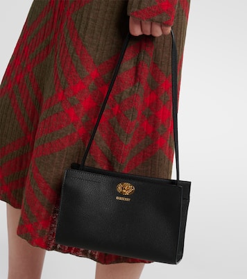Small leather crossbody bag | Burberry