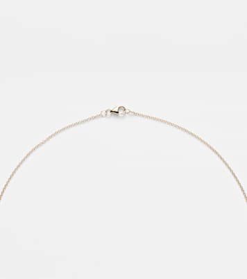 Collar Heart Locket de oro de 9 ct con diamantes | Persée
