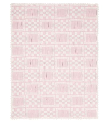 Baby - Coperta in cotone con ricamo Swan | Bebe Organic