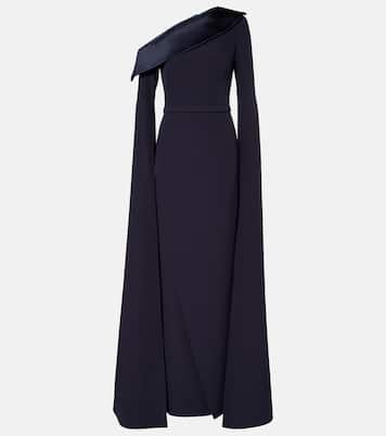 Robe Rinoa aus Crêpe | Safiyaa