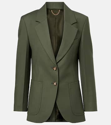 Blazer de botonadura simple | Victoria Beckham