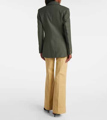 Blazer de botonadura simple | Victoria Beckham