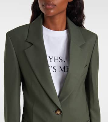 Blazer de botonadura simple | Victoria Beckham