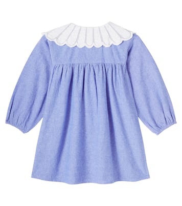 Hyacinte cotton chambray dress | Louise Misha
