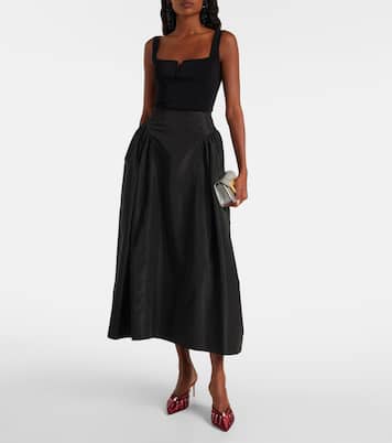 Marisa 70 embellished satin mules | Malone Souliers