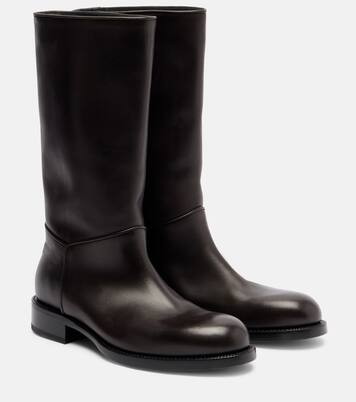Nobilis Riding leather knee-high boots | The Row