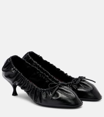 Gather Around leather pumps | Herbert Levine