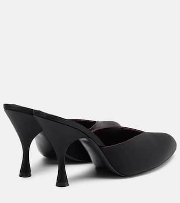 Sitting Pretty satin mules | Herbert Levine