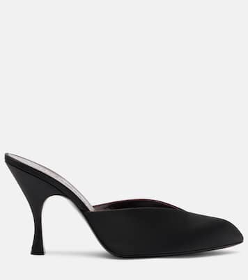 Sitting Pretty satin mules | Herbert Levine