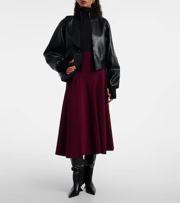 Flared maxi skirt | Norma Kamali