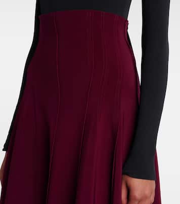 Flared maxi skirt | Norma Kamali