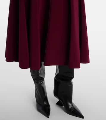 Flared maxi skirt | Norma Kamali