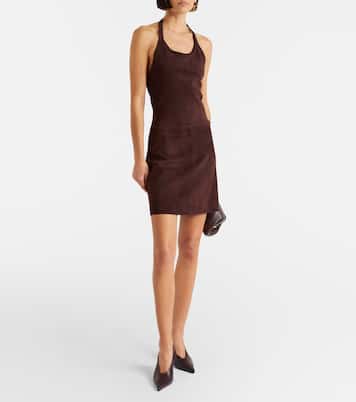 Chiquita suede minidress | Stouls