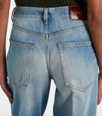 Mid-Rise Flared Jeans Horsebit | Gucci