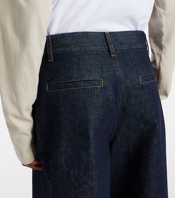 Short ample à taille basse en jean | Frame