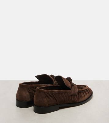 Astaire Knot suede loafers | Bottega Veneta