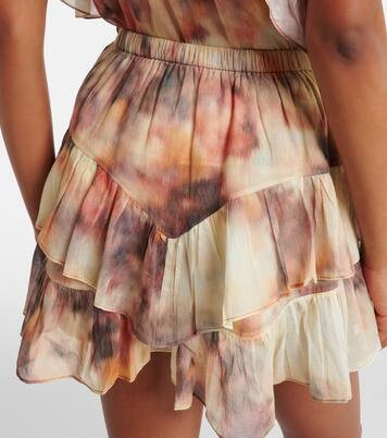 Jocadia printed ruffled cotton skort | Marant Etoile