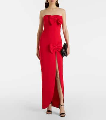 리본 디테일 캐디 이브닝 가운 | Alessandra Rich