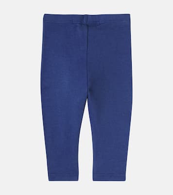 Baby logo cotton-blend jersey leggings | Bobo Choses