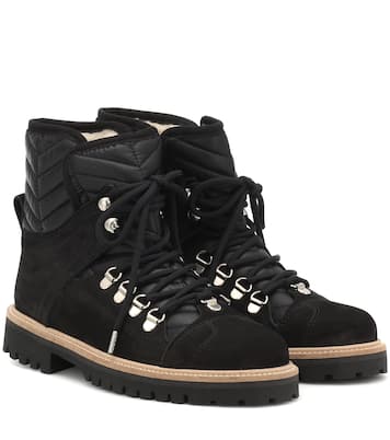 Bottines Edna en daim | Ganni